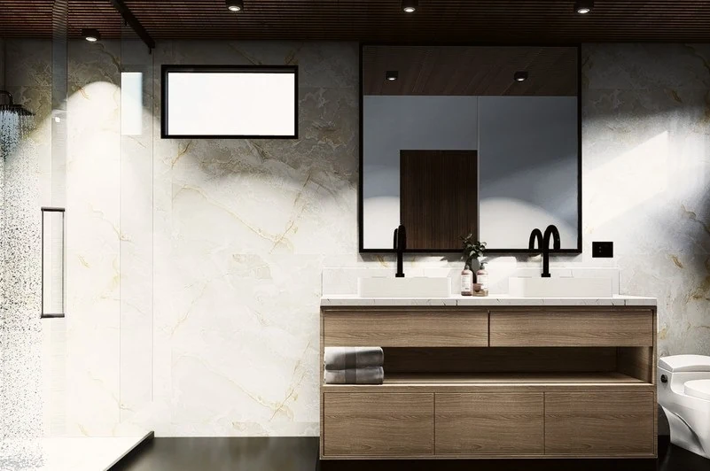 Bathroom study · design visualization